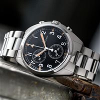 Orologio Hamilton Uomo Khaki Pilot Pioneer in Acciaio H76522131 - H76522131